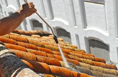 Nettoyage de toitures - Dabo